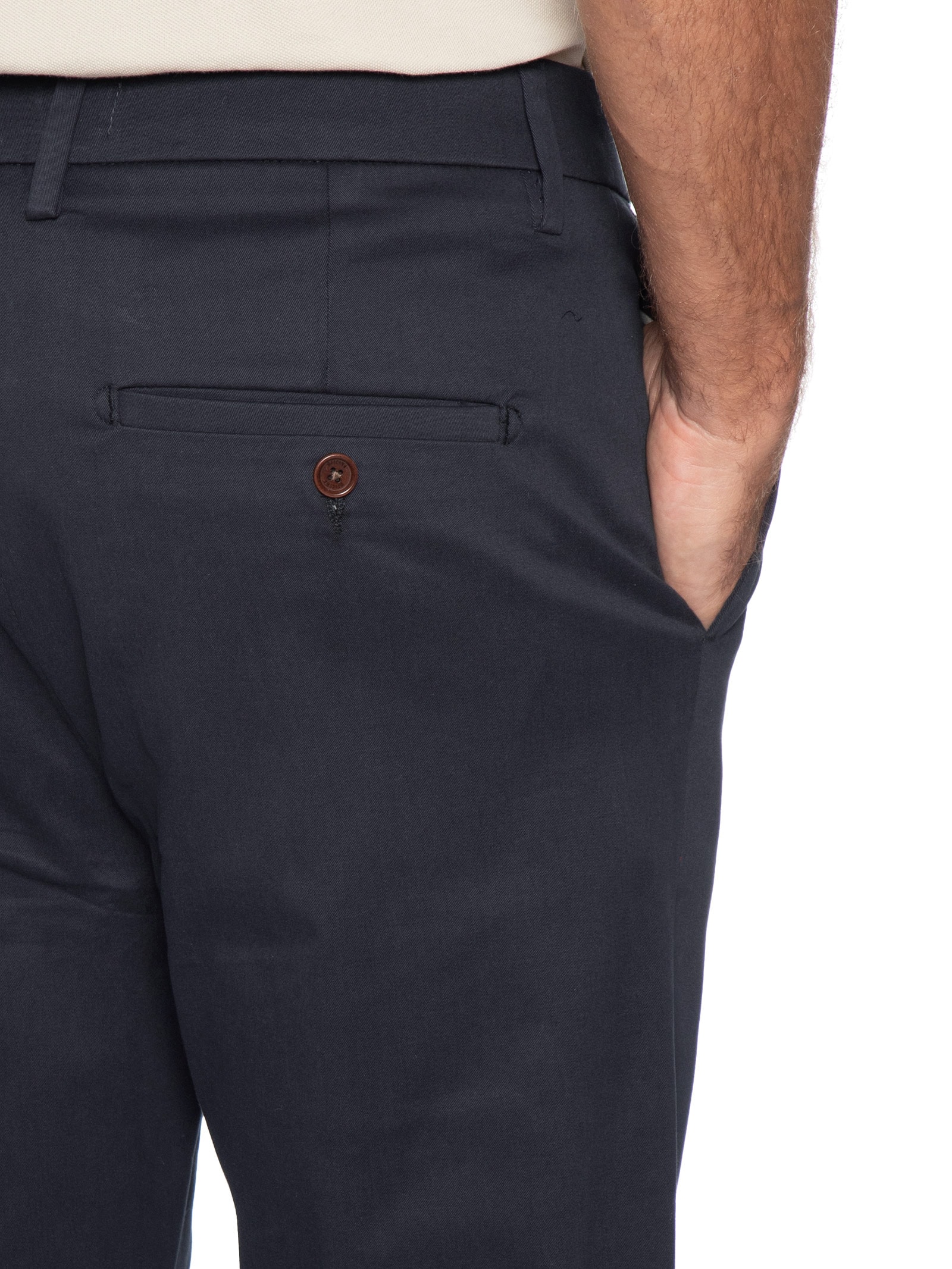 Calça Masculina Slim Chino Preto Oficina Reserva