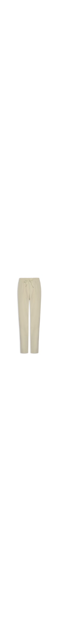Calça Masculina Slim Com Elástico No Cós - Bege