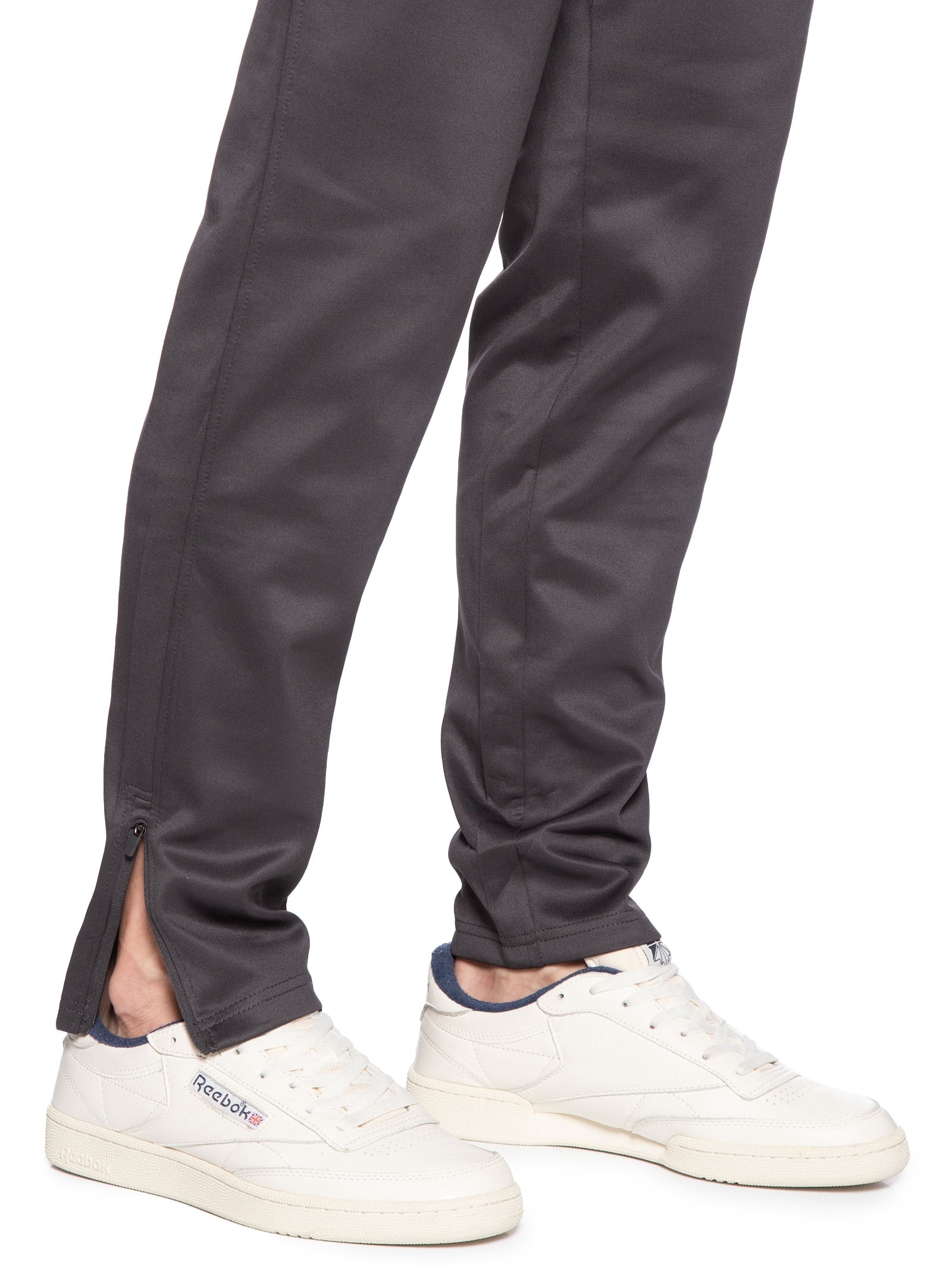 Calça Masculina Slim Cós Elástico Cinza Basiq Men