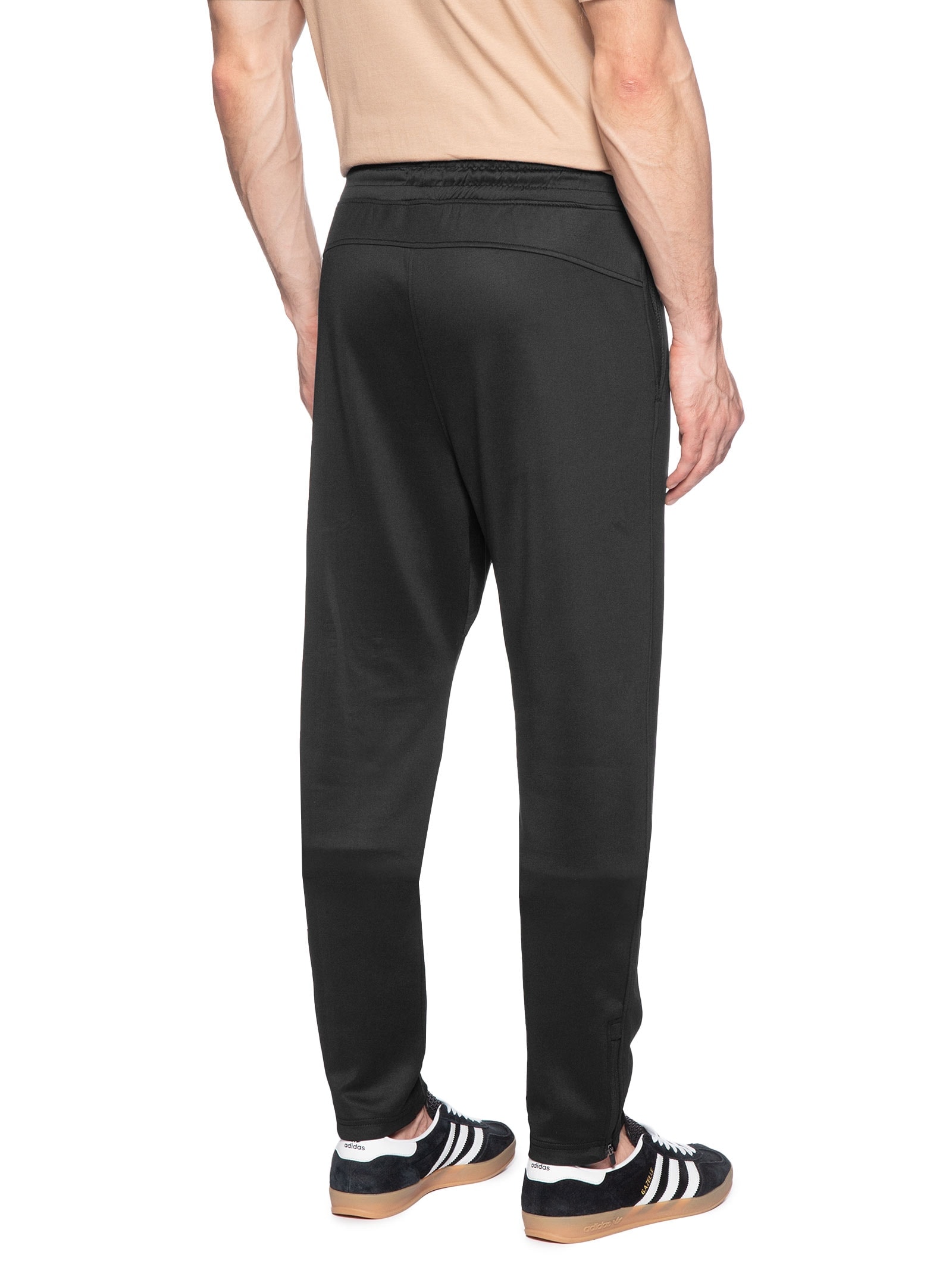 Calça Masculina Slim Cós Elástico Preto Basiq Men