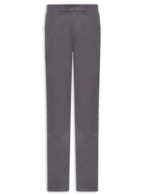 Calça Masculina Slim Cós Social – Cinza