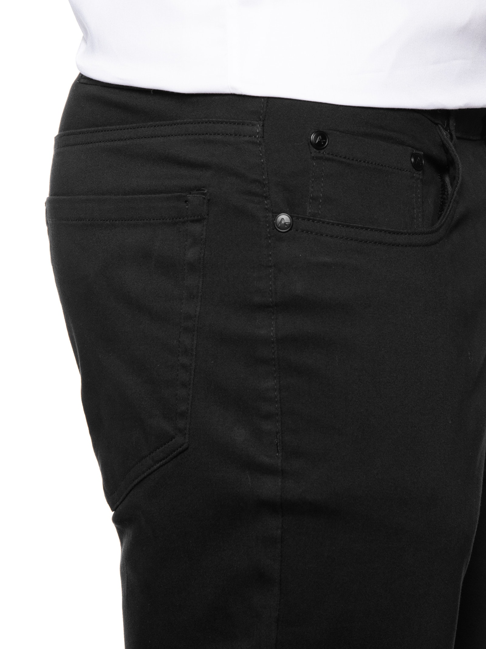 Calça Masculina Slim Fit 5 Pockets Color Preto Aramis