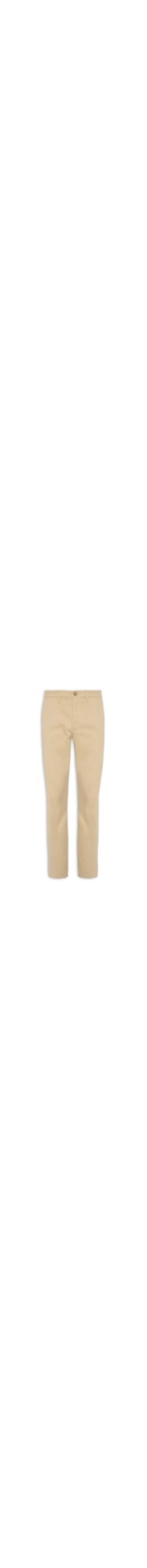 Calça Masculina Slim Fit Chino - Bege
