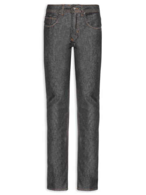 Calça Masculina Slim Fit Jeans Raw Pima – Azul