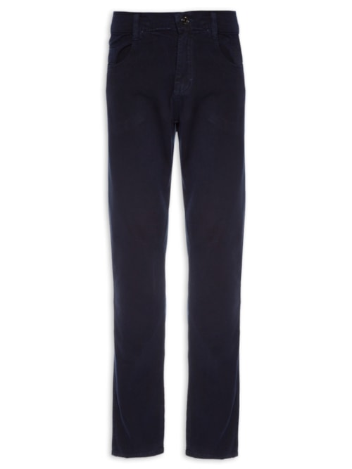 Calça Masculina Slim Five Pockets - Azul