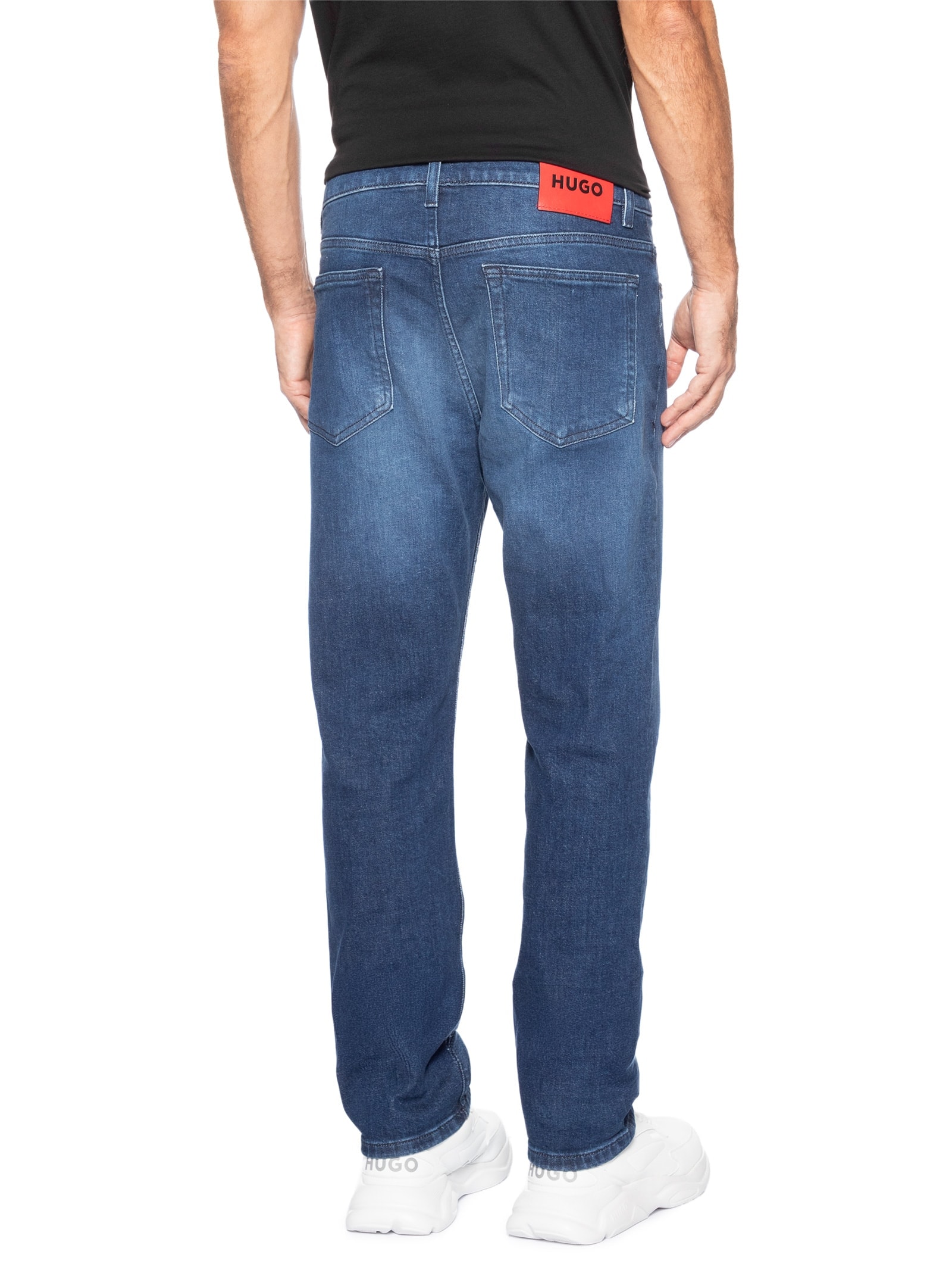 Calça Masculina Slim Jeans 708 Azul Hugo
