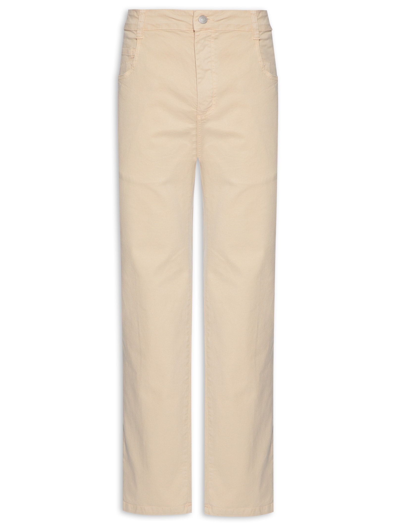 Calça Masculina Slim Jeans Denim E-Color Bege Osklen