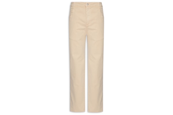 Calça Masculina Slim Jeans Denim E-Color - Bege