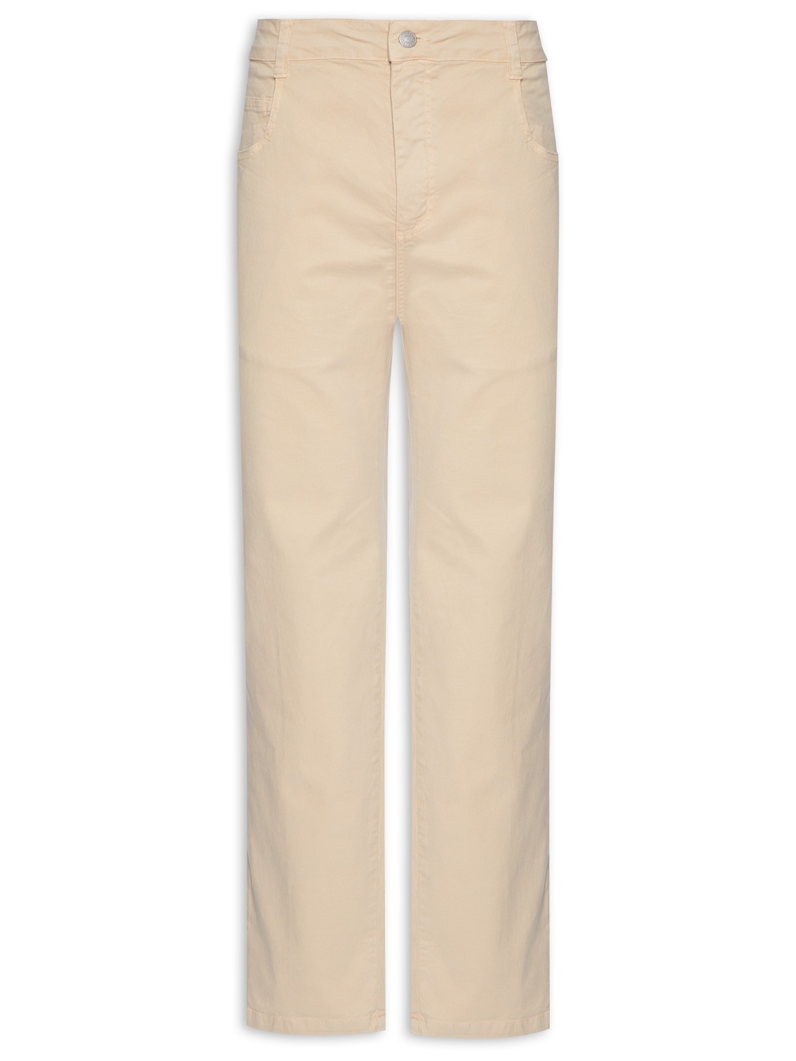 Calça Masculina Slim Jeans Denim E-Color Bege Osklen