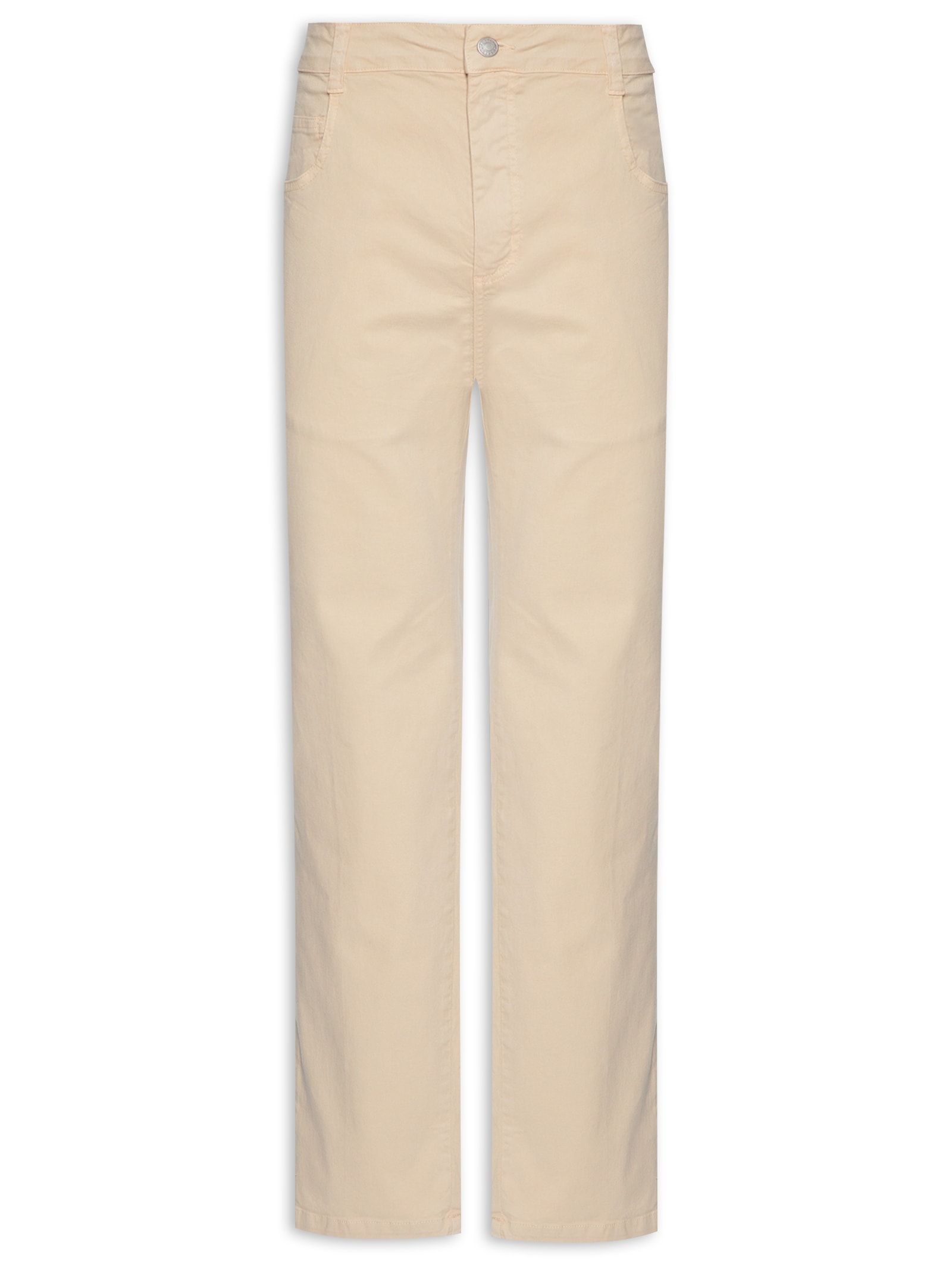 Calça Masculina Slim Jeans Denim E-Color Bege Osklen