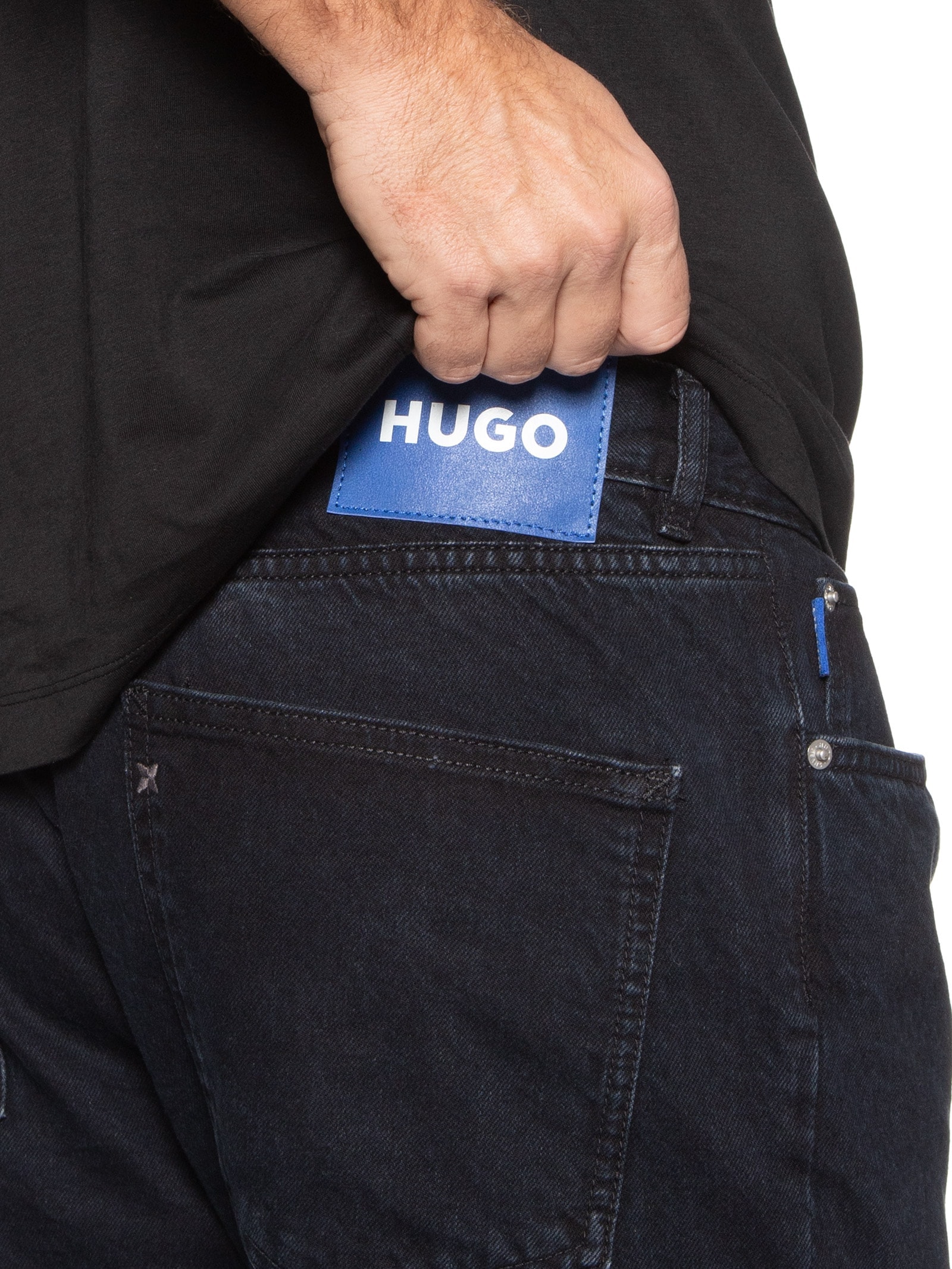 Calça Masculina Slim Jeans Jonah Azul Hugo