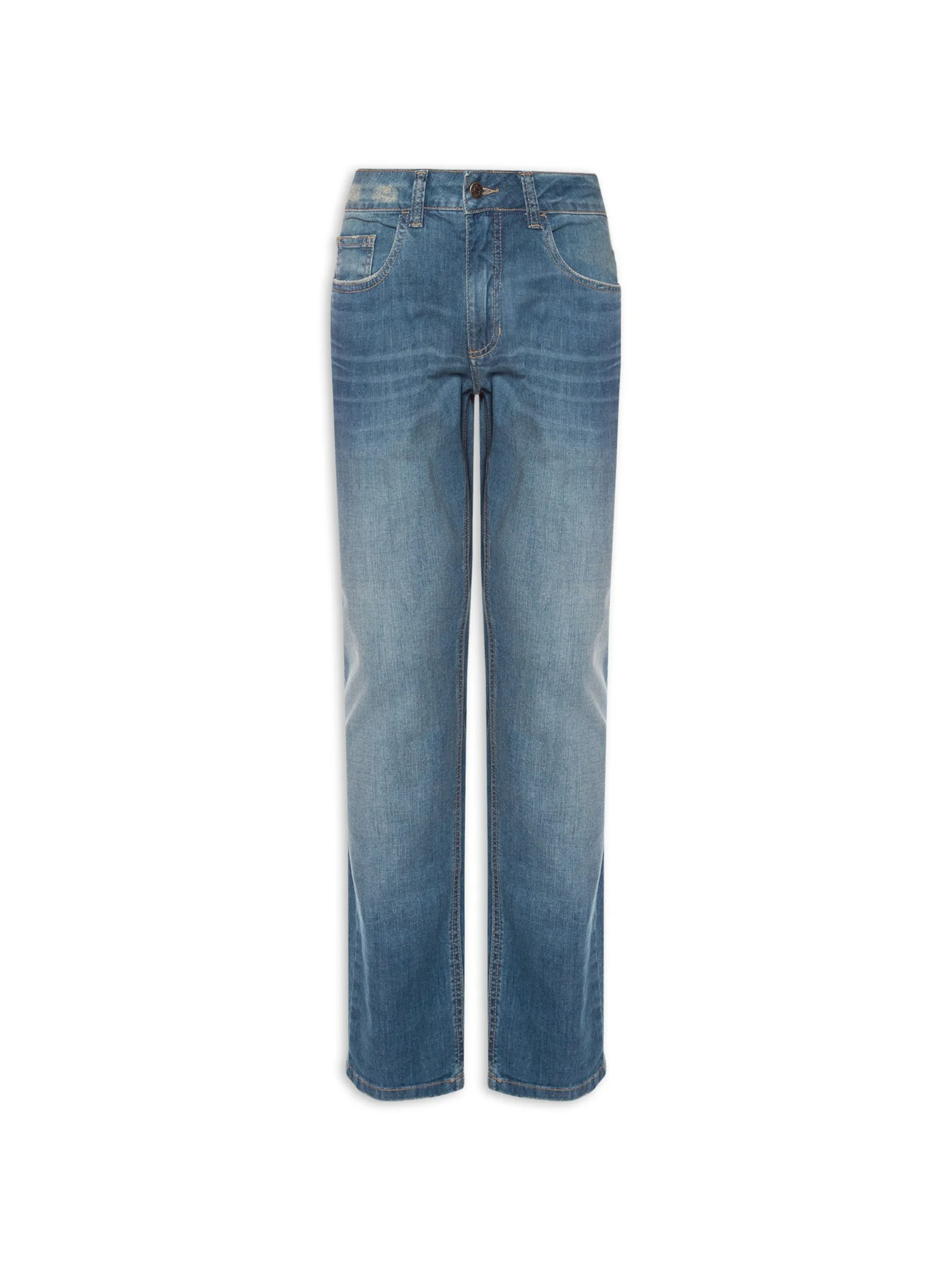 Calça Masculina Slim Jeans New Confort Black Slim Fit Azul Osklen