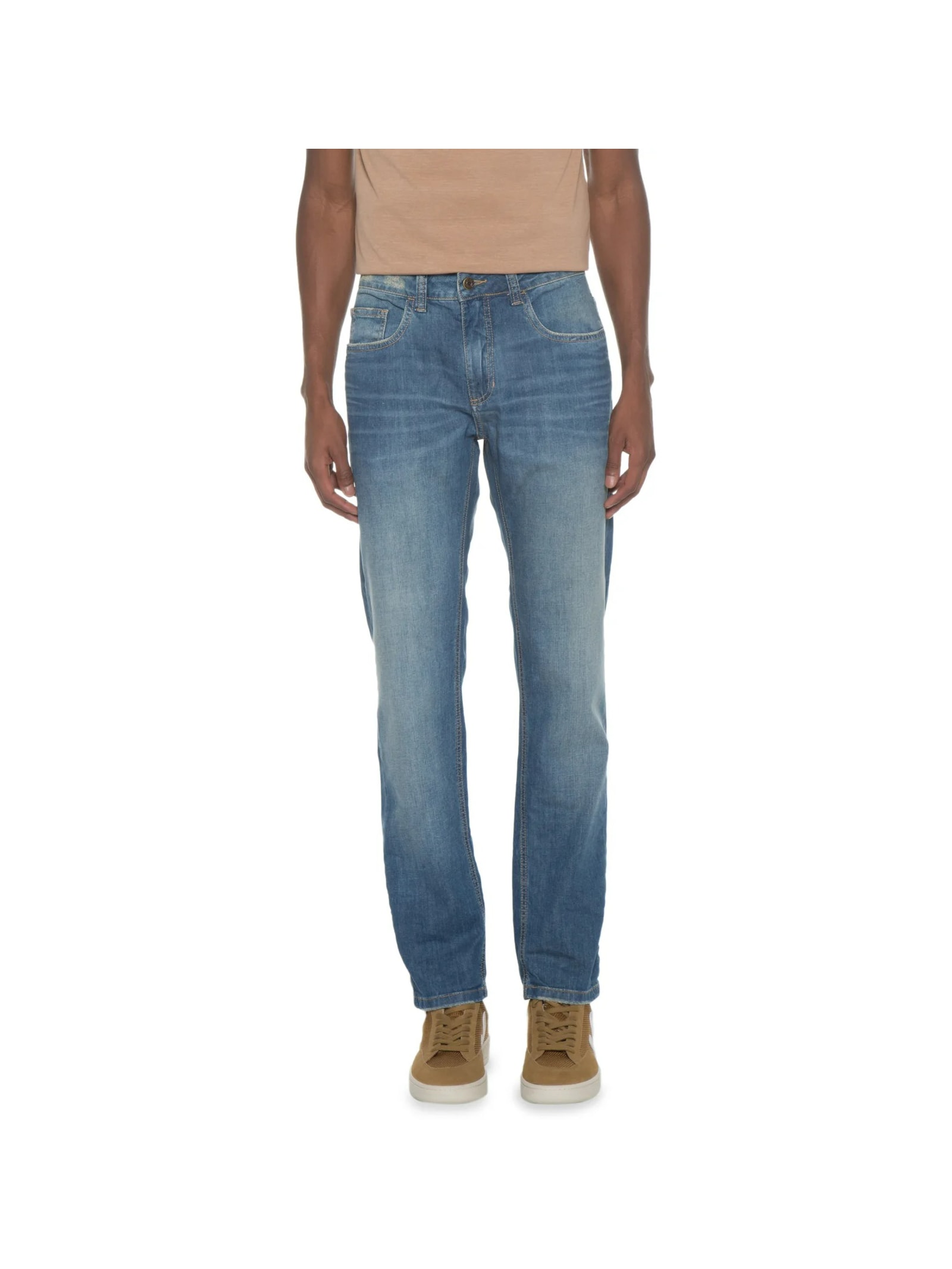Calça Masculina Slim Jeans New Confort Black Slim Fit Azul Osklen