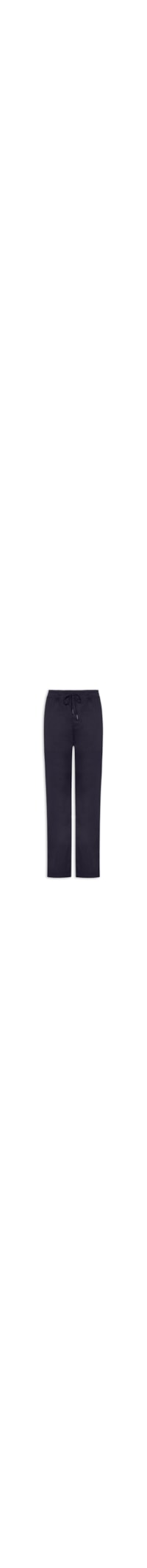 Calça Masculina Slim Sarja Com Elástico - Azul