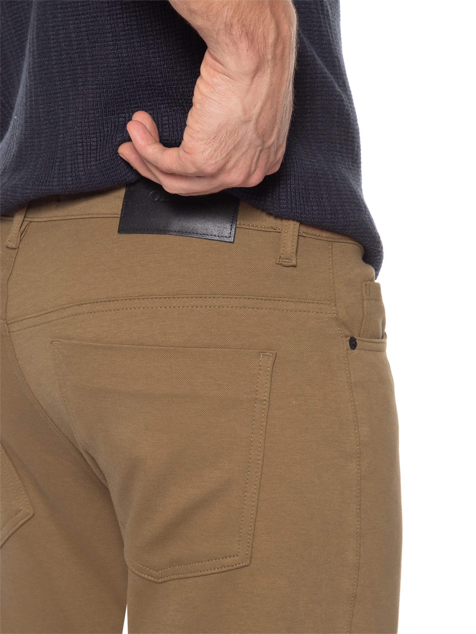 Calça Masculina Slim Tech 247 Bege Oficina Reserva