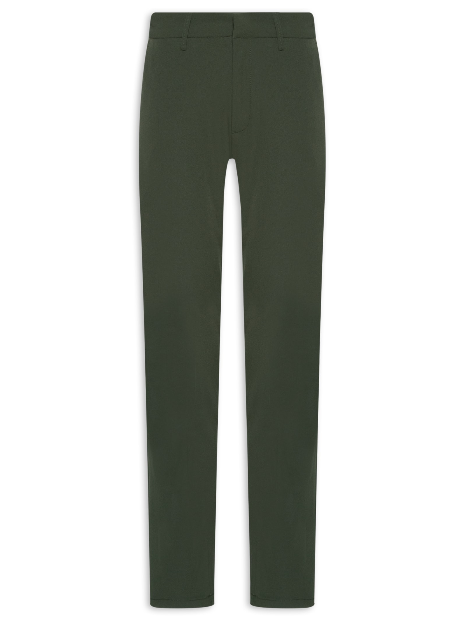 Calça Masculina Social Slim Básica Verde  '2 Essential