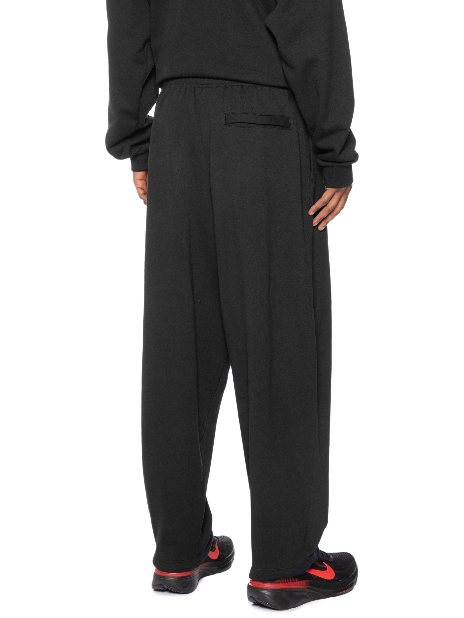 Calça Masculina Sportswear Club Oversized Fleece Preto Nike