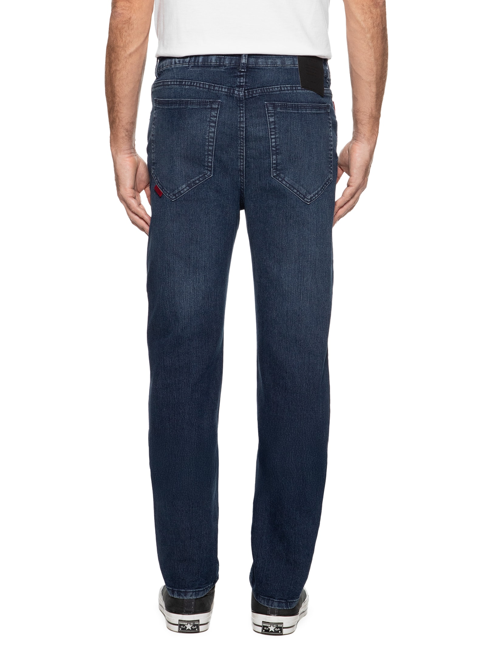 Ellus - Calça Masculina Sprouting Ly Iv slim 5-pockets - Azul