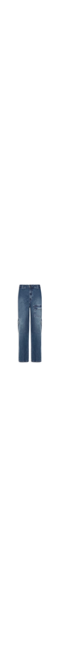 Calça Masculina Straight Cargo San Andres - Azul