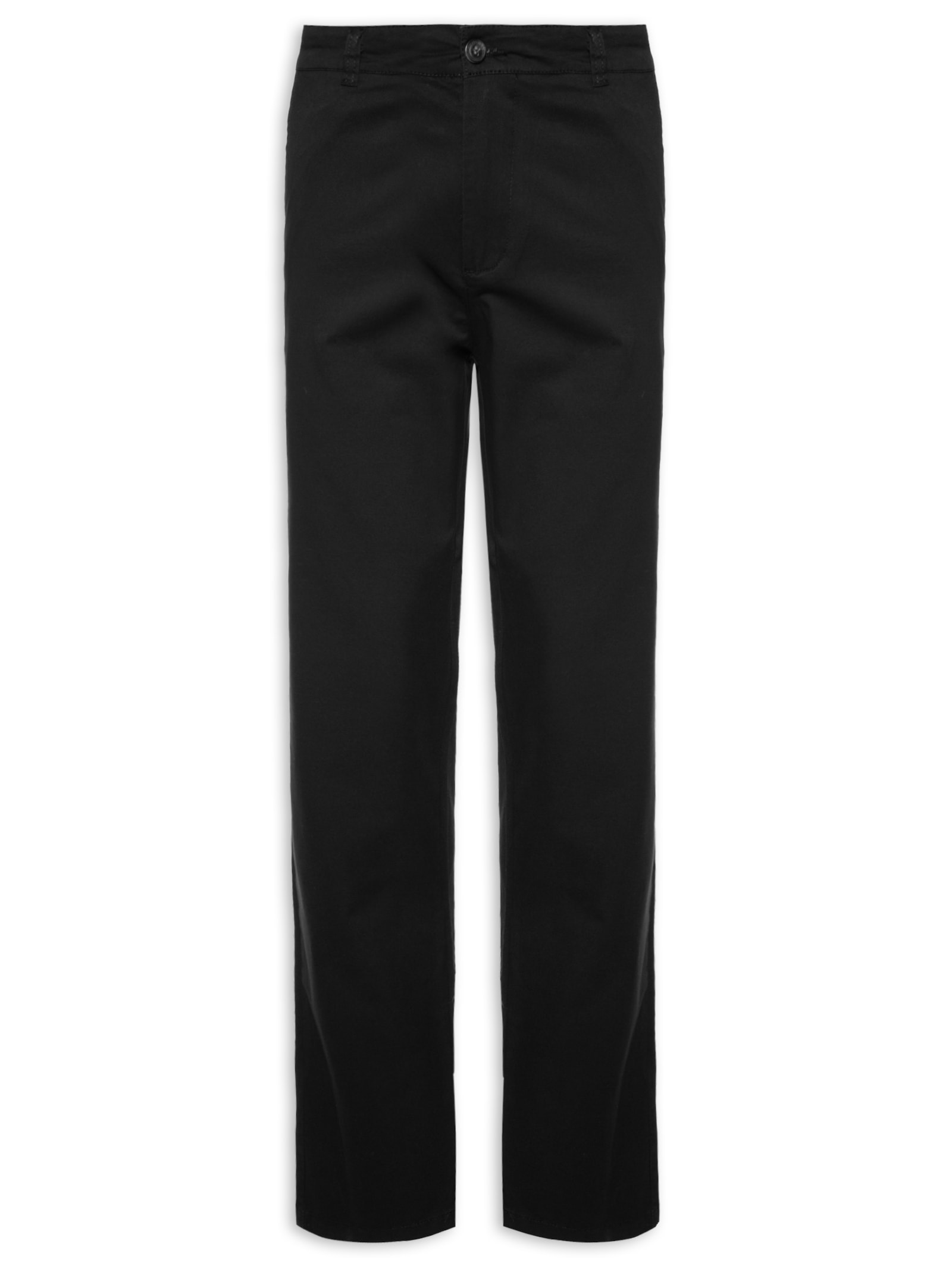 Jab - Calça Masculina Stretch Slim Ton - Preto