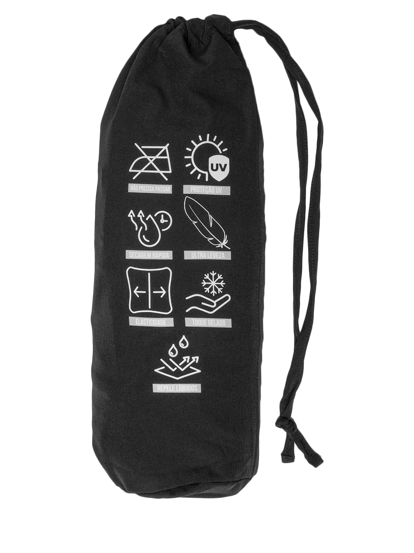 Calça Masculina Tech Alta Performance Cargo Preto '2 Essential