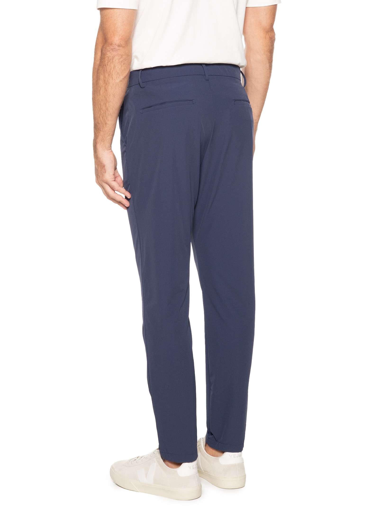 Calça Masculina Tech Alta Performance Slim Azul  '2 Essential