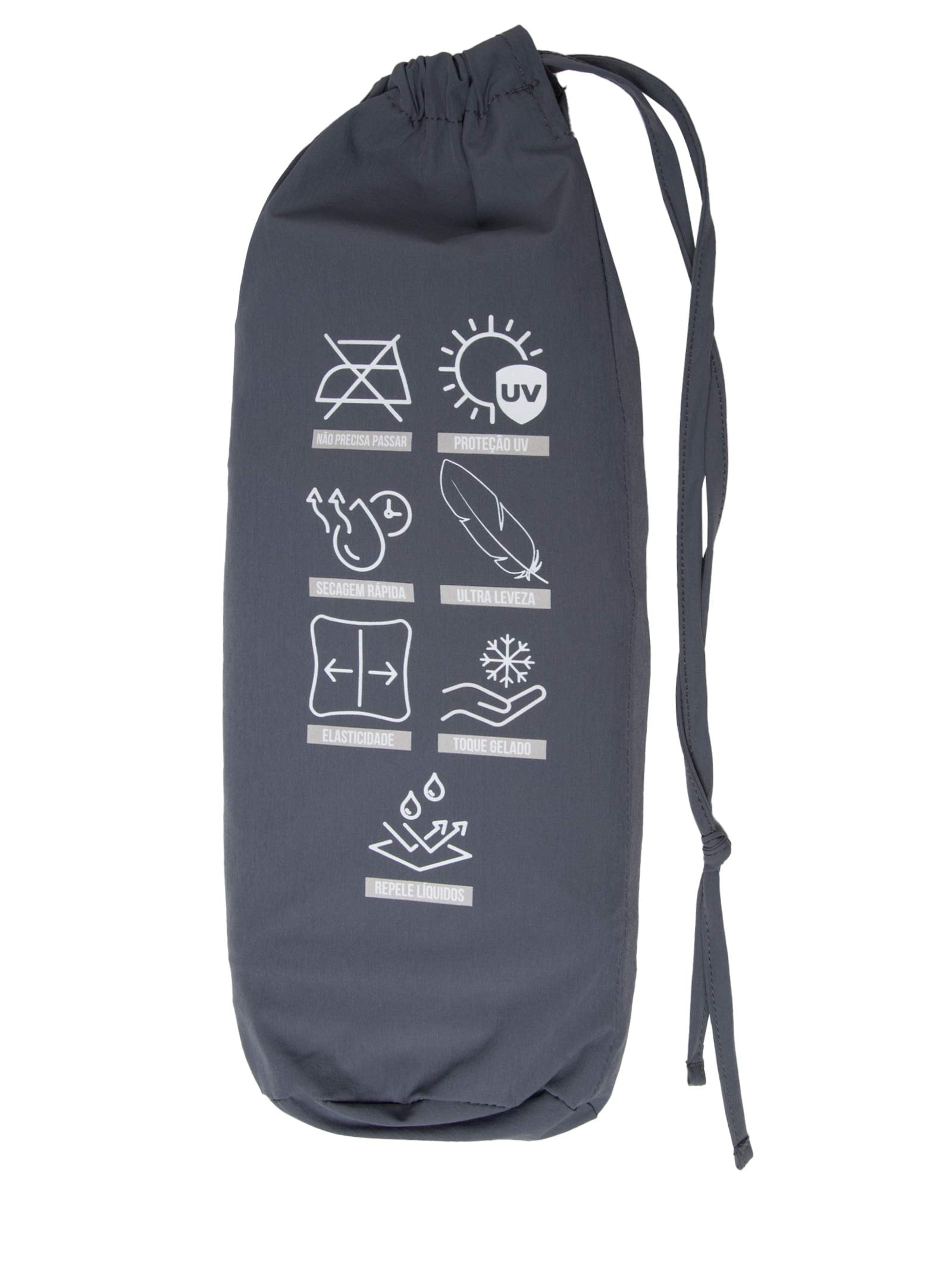 Calça Masculina Tech Alta Performance Slim Cinza  '2 Essential