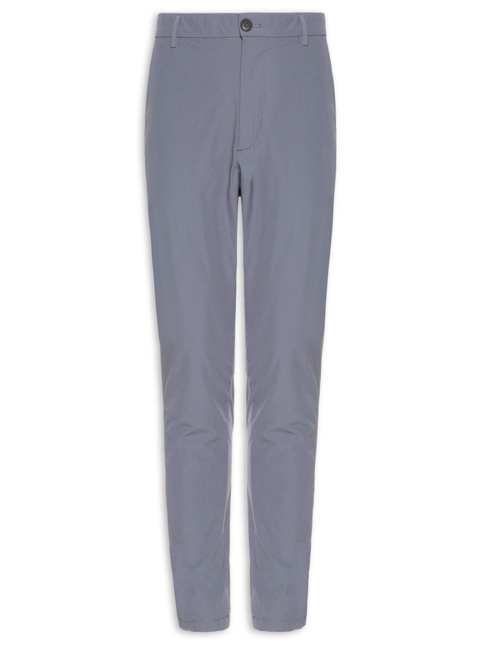Calça Masculina Tech Alta Performance Slim Cinza  '2 Essential