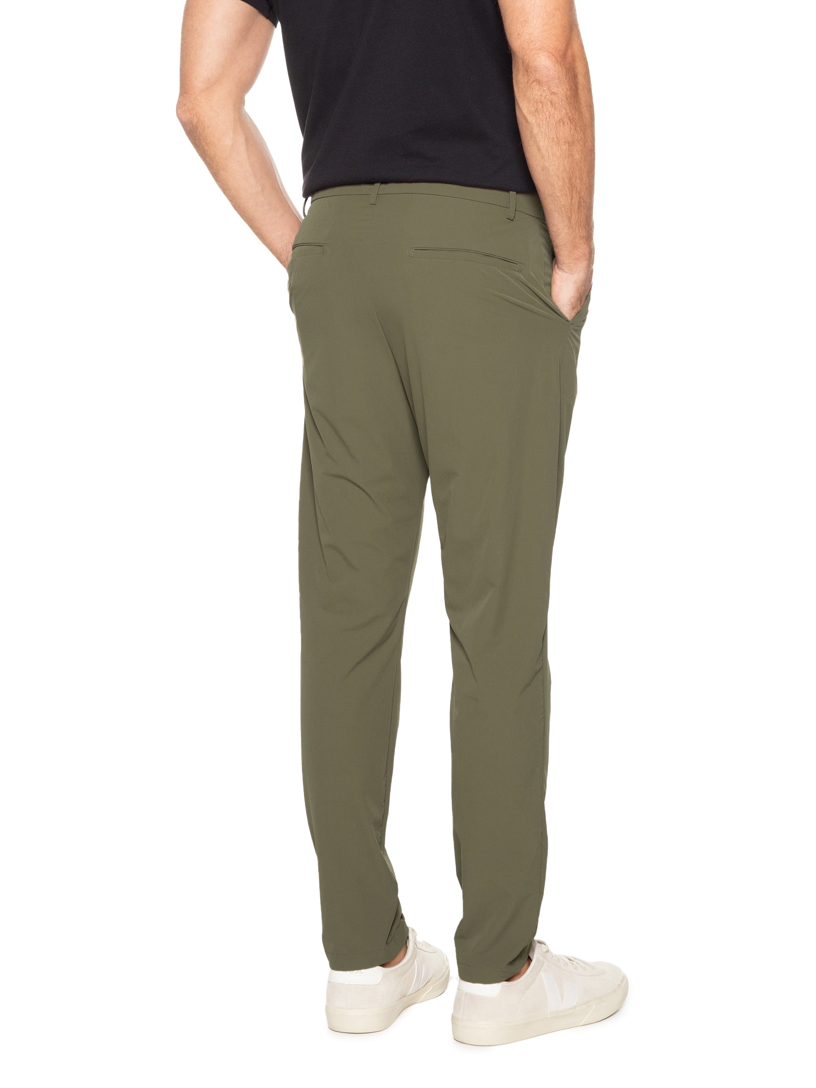 Calça Masculina Tech Alta Performance Slim Verde '2 Essential