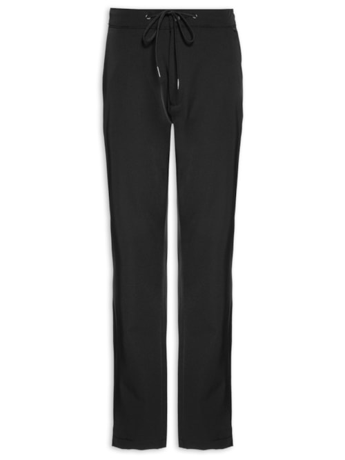 Calça Masculina Tech Com Cós Em Elástico – Preto
