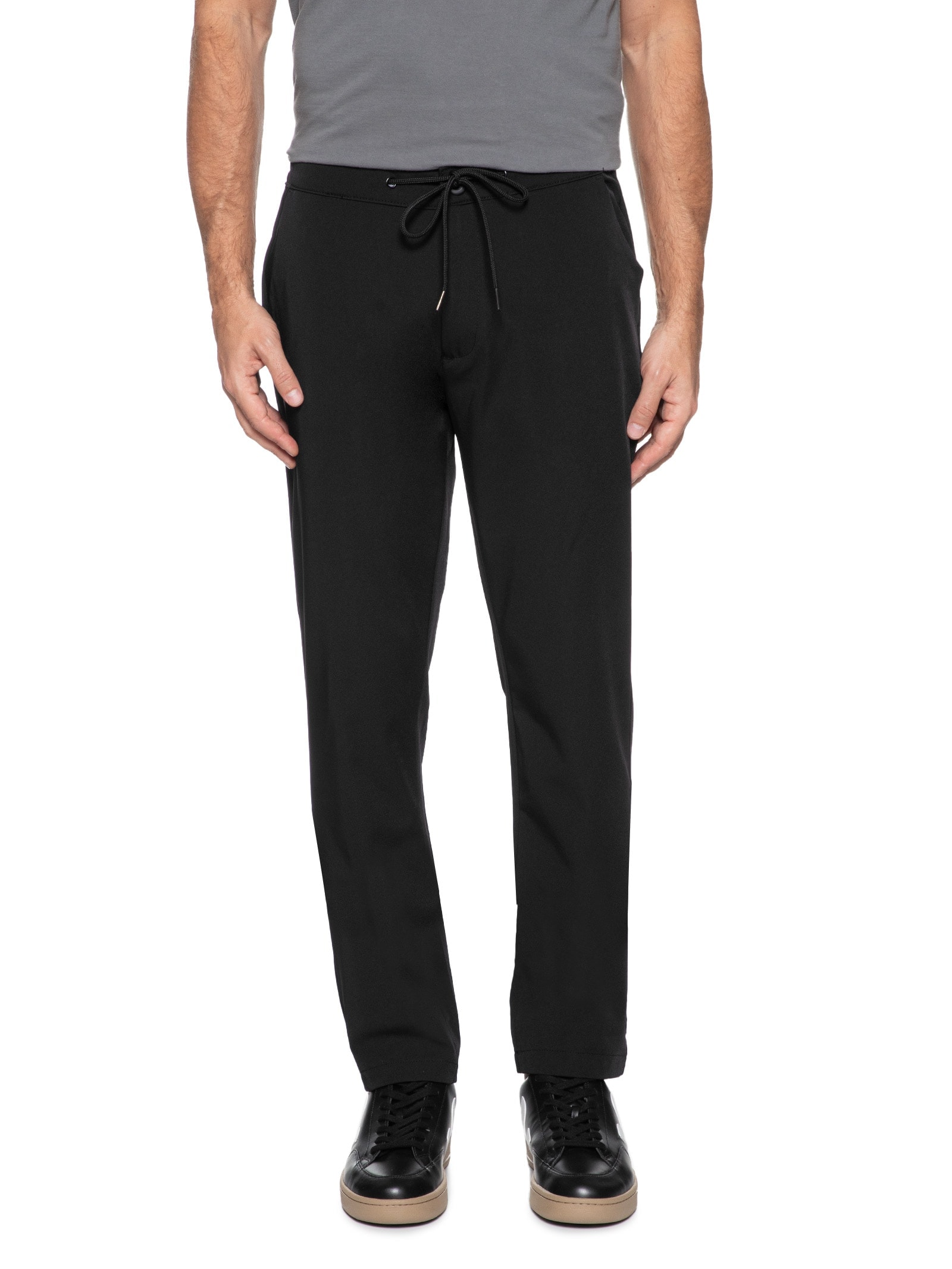 Calça Masculina Tech Com Cós Em Elástico Preto  '2 Essential