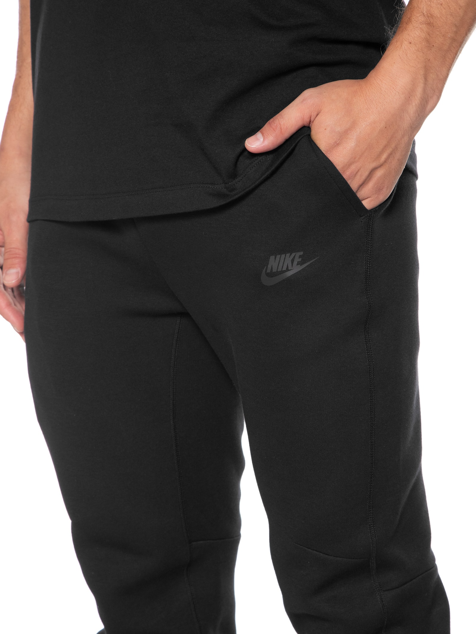 Calça Masculina Tech Fleece Preto Nike - Main Image