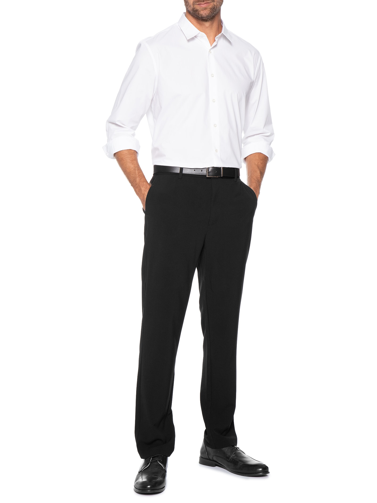Calça Masculina Tech Maleável Preto Oficina Reserva