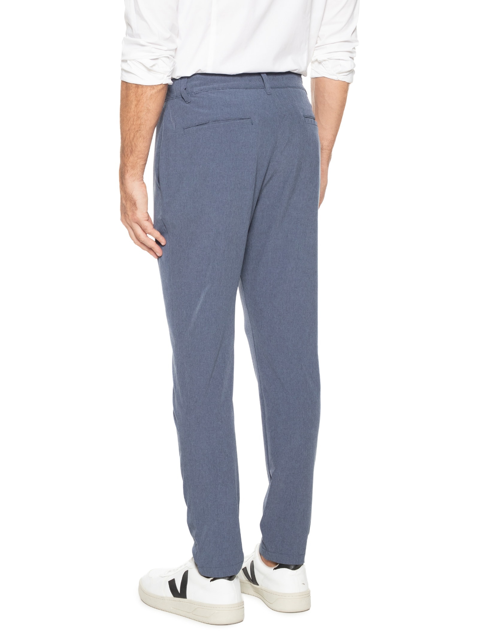 Calça Masculina Tech Slim Azul  '2 Essential