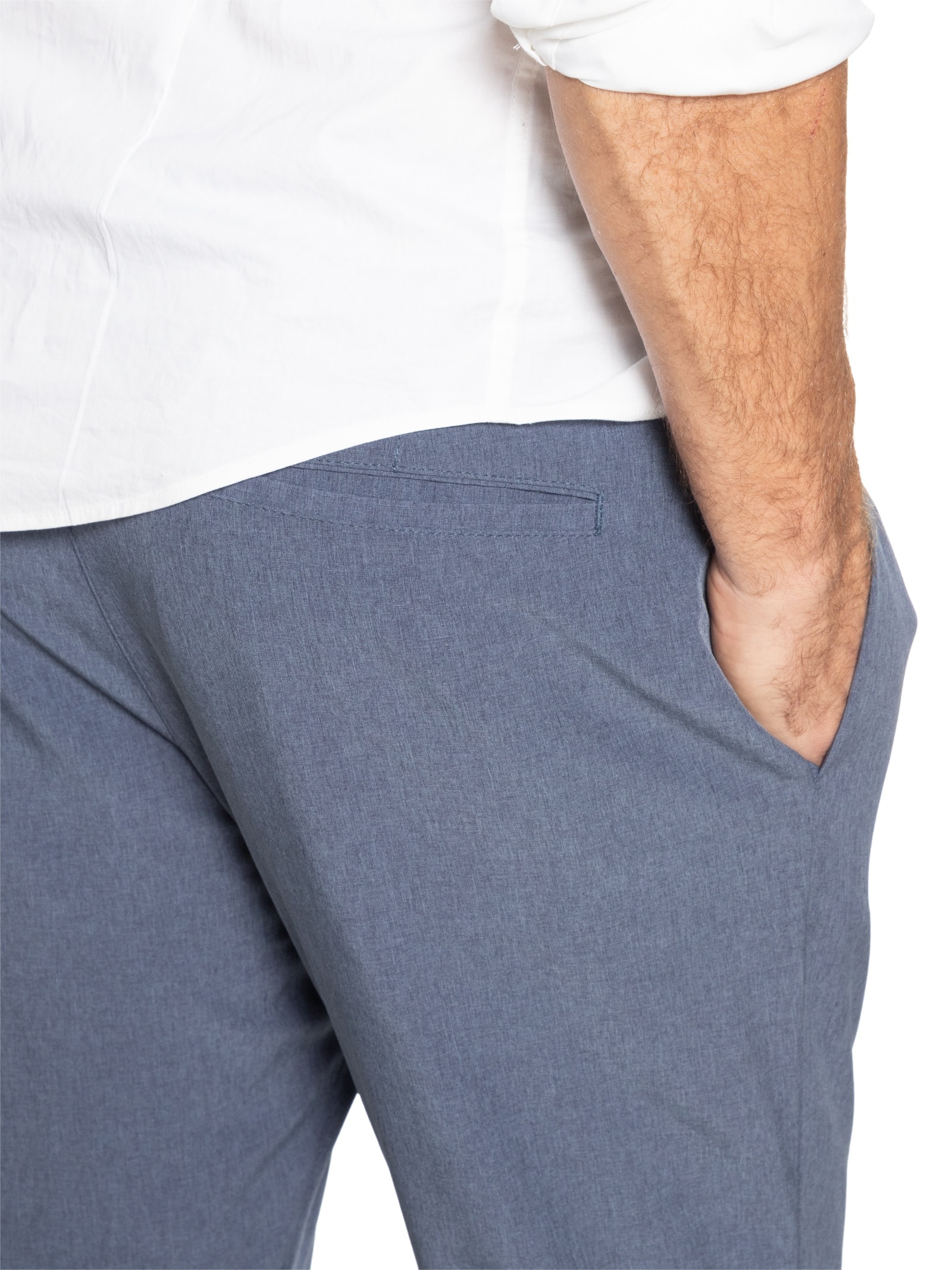 Calça Masculina Tech Slim Azul  '2 Essential