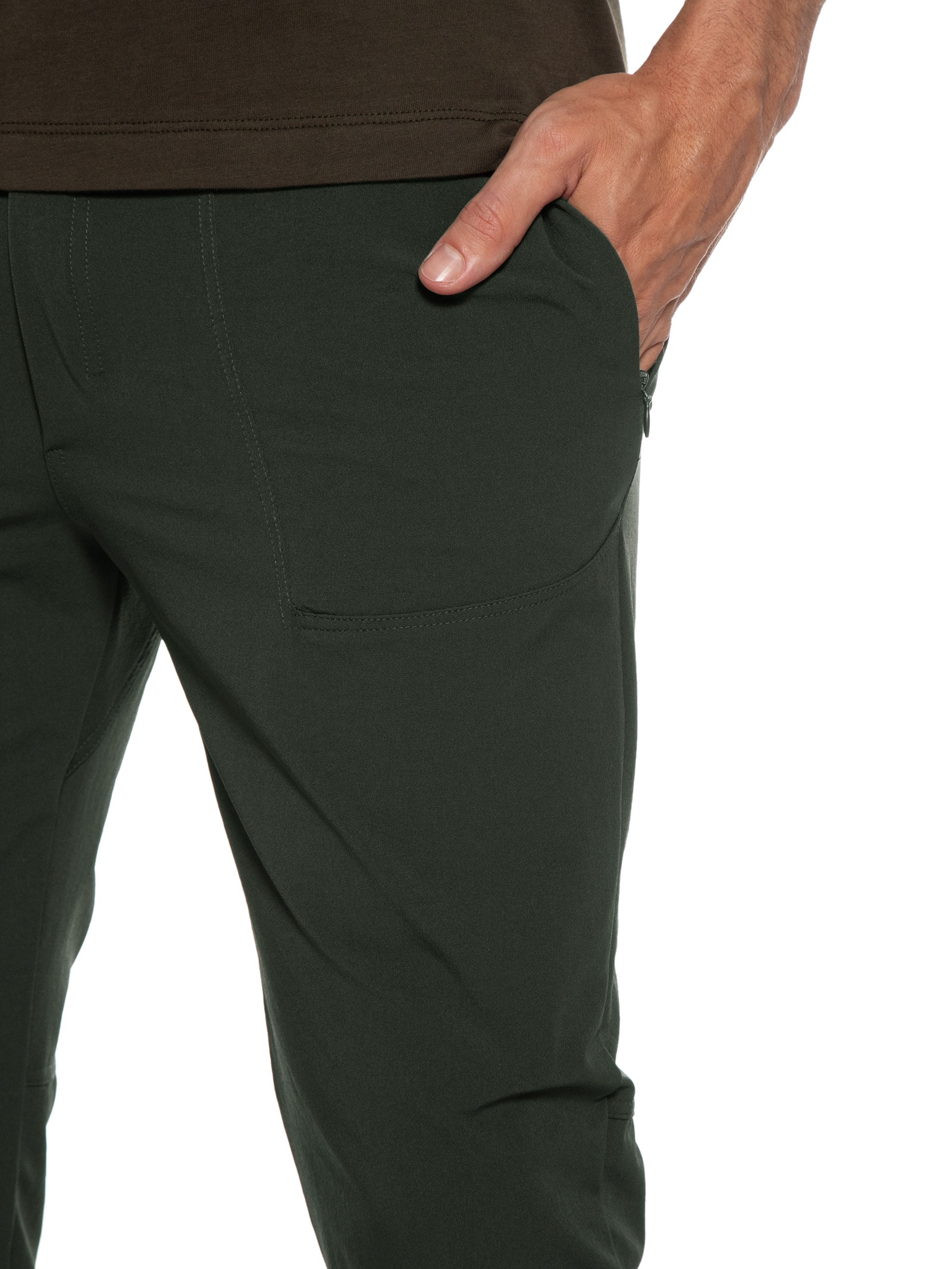 Calça Masculina Techno Flex Com Punho Cinza Jab