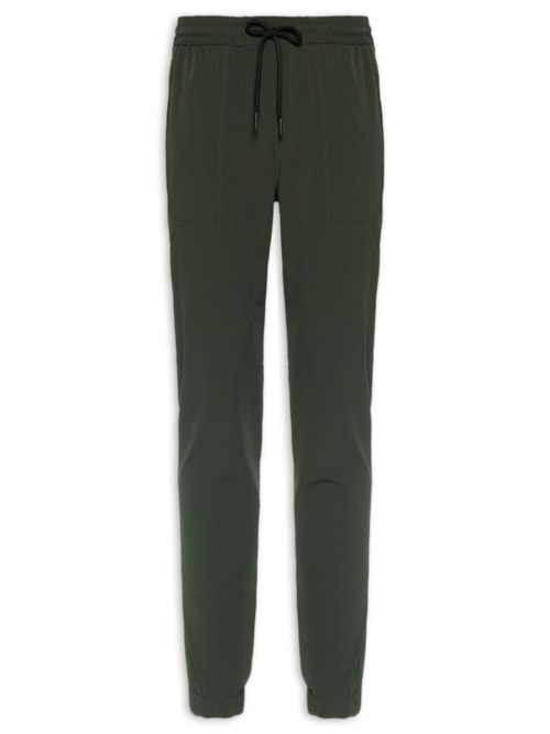 Calça Masculina Techno Flex Com Punho – Cinza