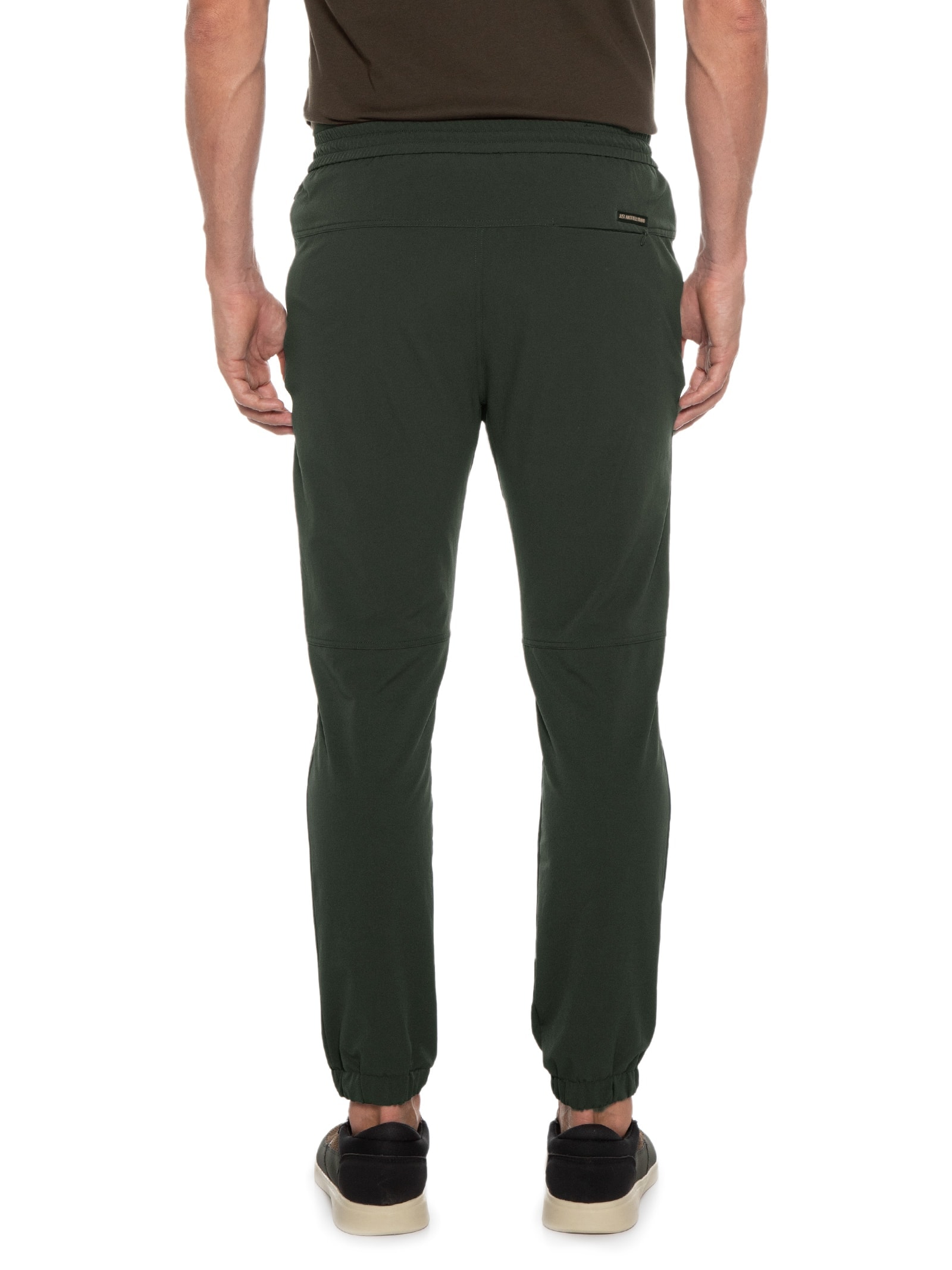 Calça Masculina Techno Flex Com Punho Cinza Jab