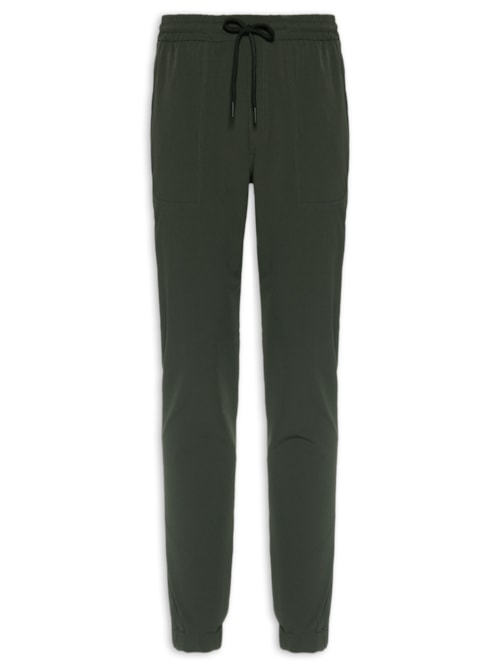 Calça Masculina Techno Flex Com Punho – Cinza