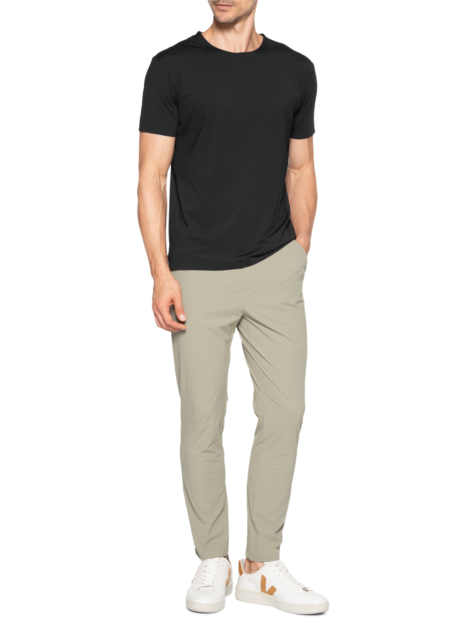 Calça Masculina Tecnologia Com Flexsens Bege '2 Essential