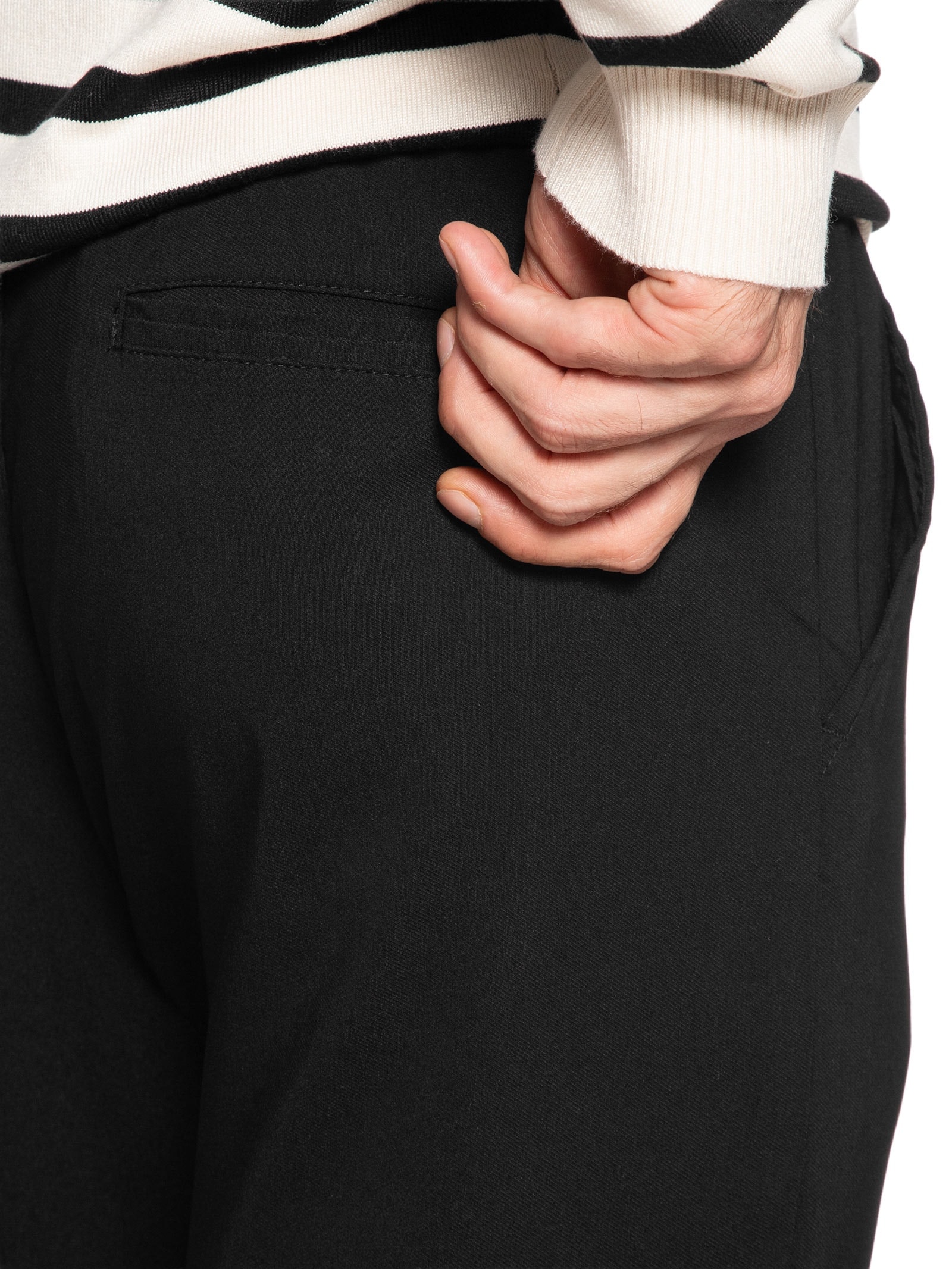 Calça Masculina Tecnológica Comfy Cós Elástico Preto '2 Essential