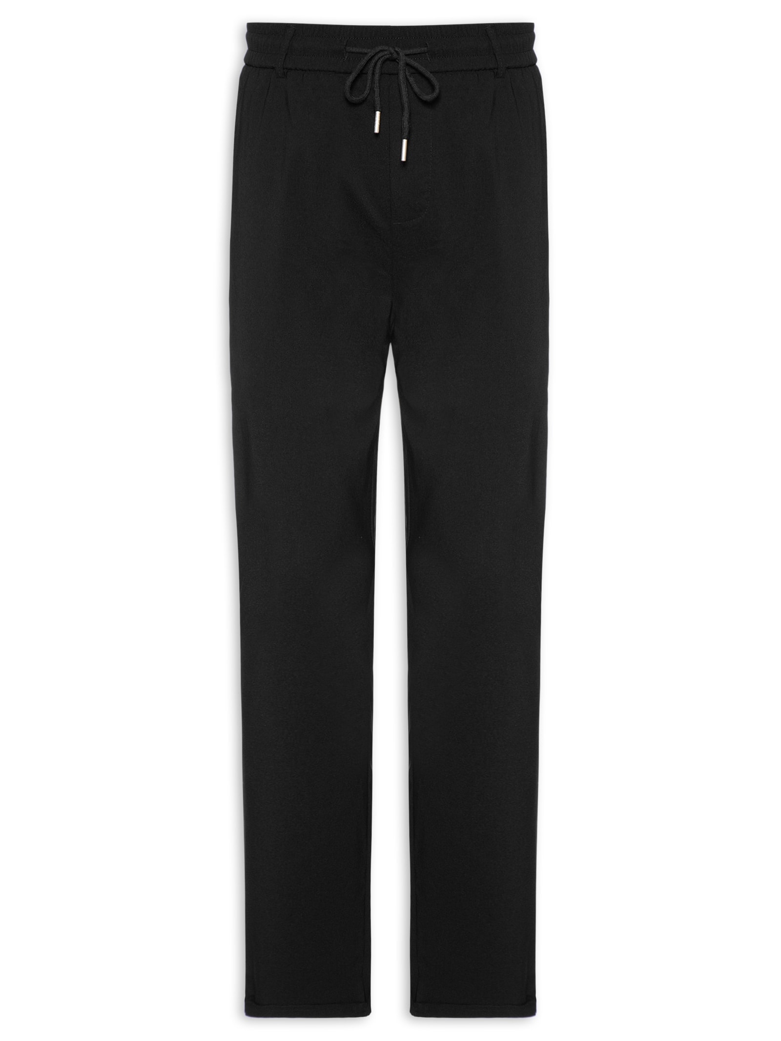 Calça Masculina Tecnológica Comfy Cós Elástico Preto '2 Essential