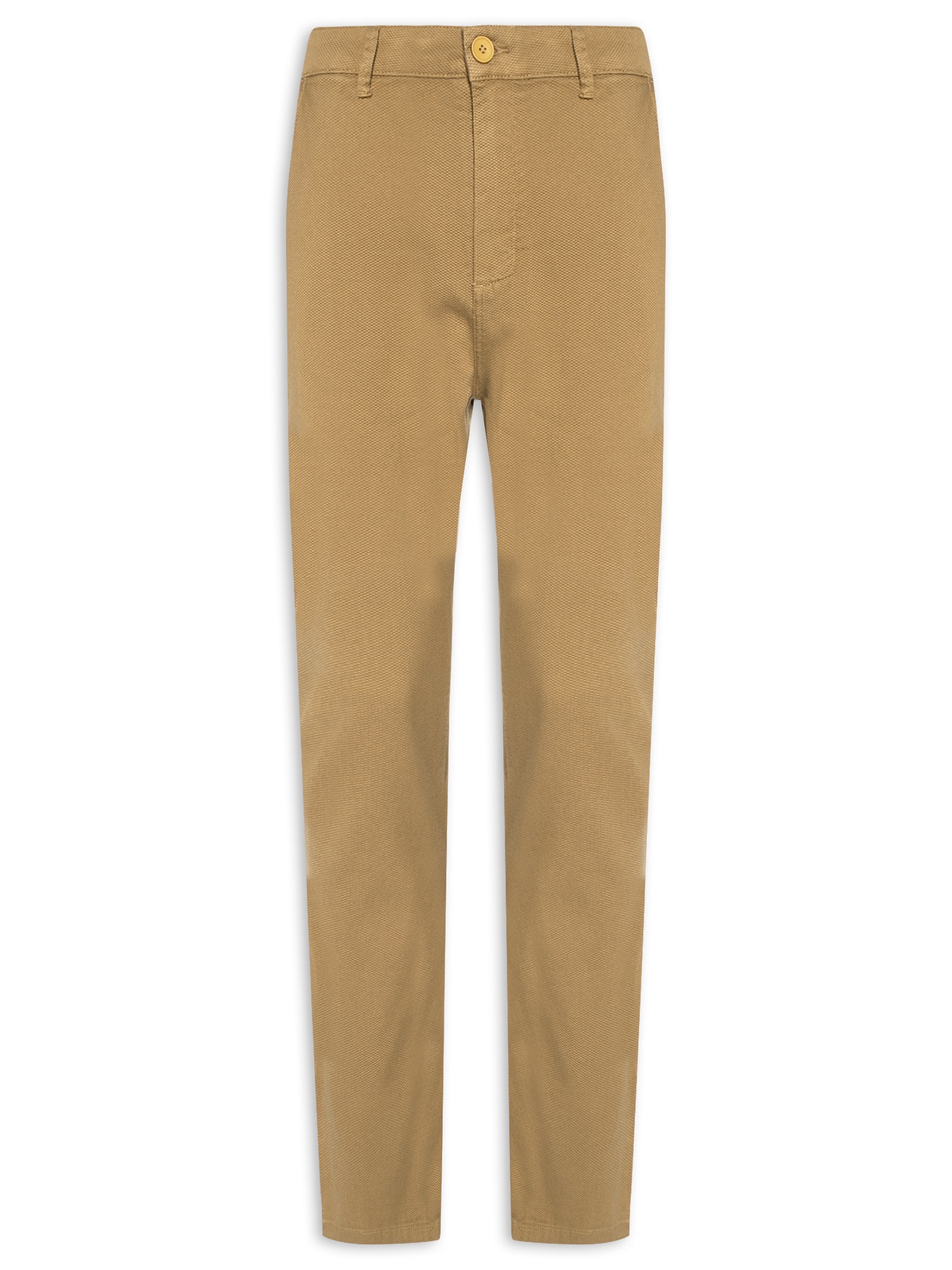 Calça Masculina Texture Comfort Cotton Bege Osklen
