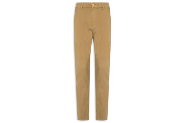 Calça Masculina Texture Comfort Cotton - Bege