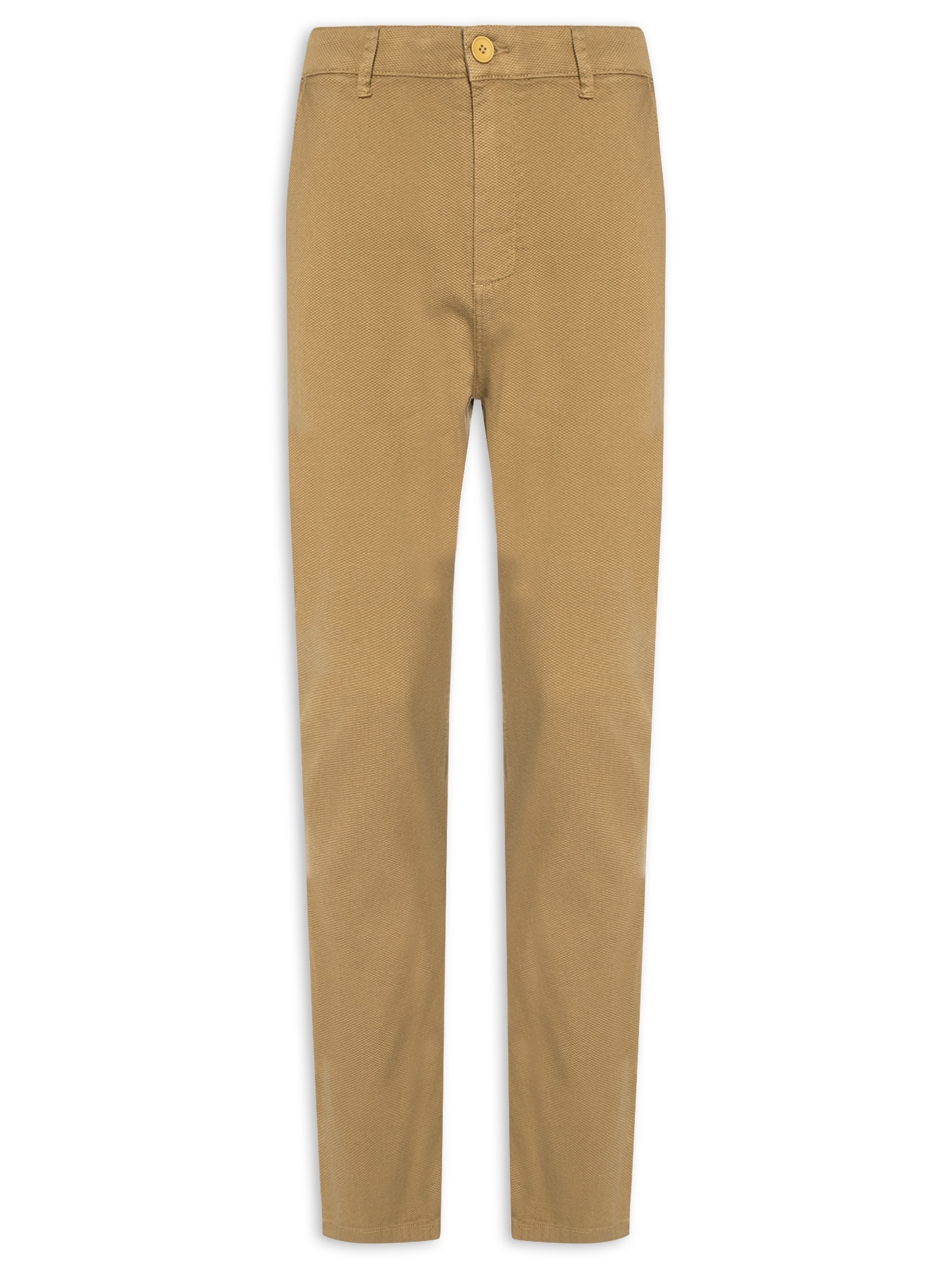 Calça Masculina Texture Comfort Cotton Bege Osklen