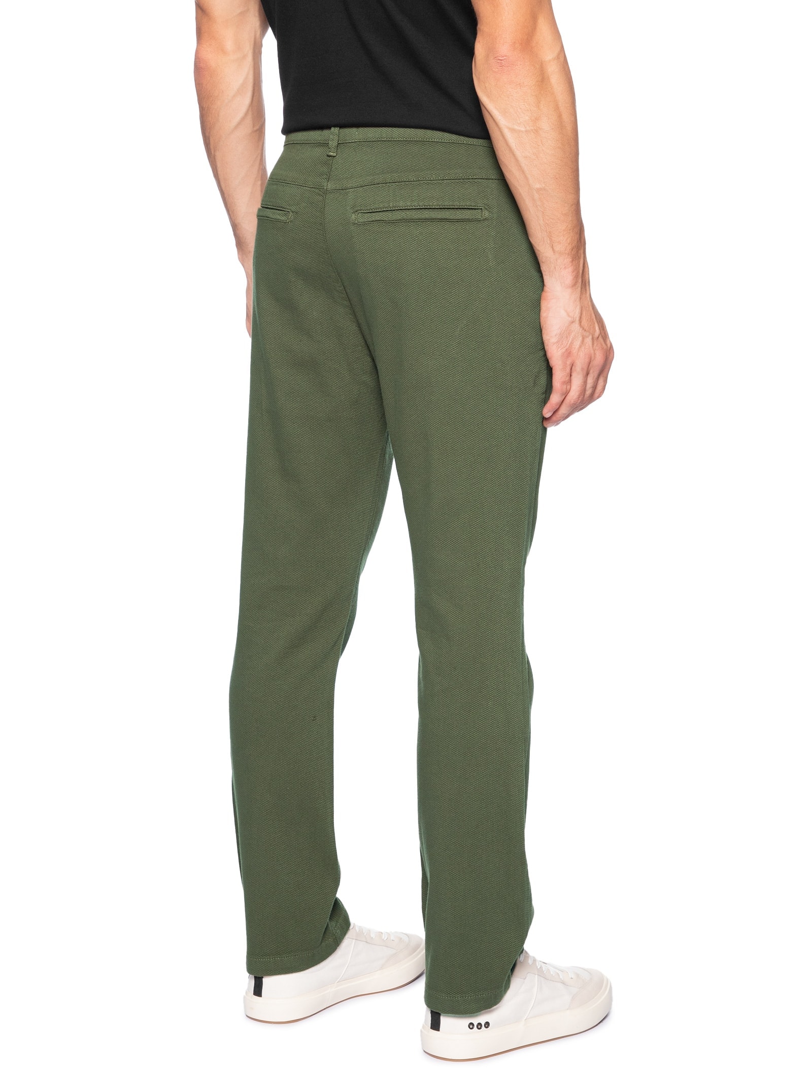 Calça Masculina Texture Comfort Cotton Verde Osklen