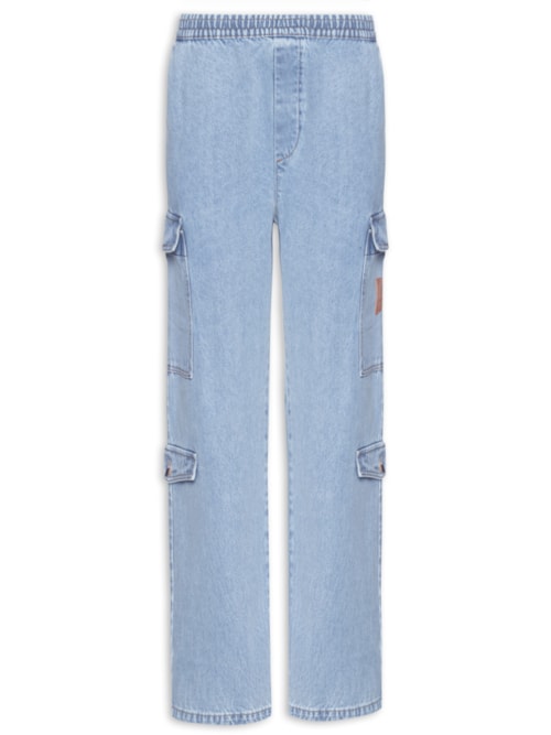 Calça Masculina Trouser – Azul