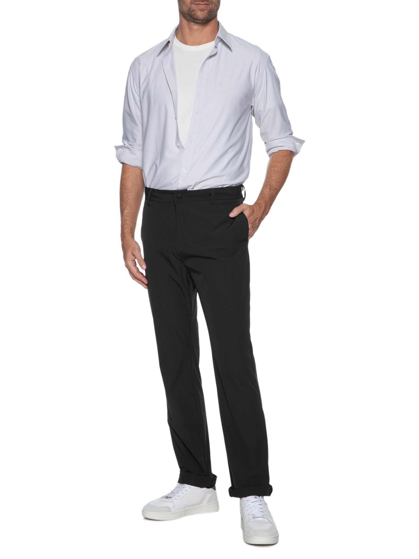 Calça Masculina Urban Easy Tech – Preto Foxton