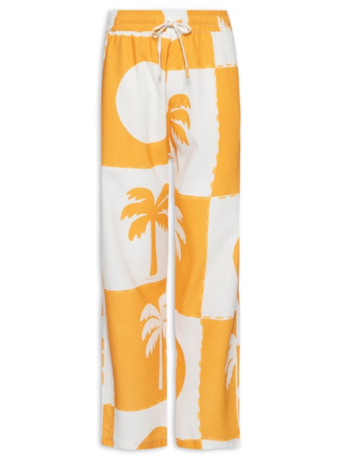 Calça Masculina Veraneio – Amarelo