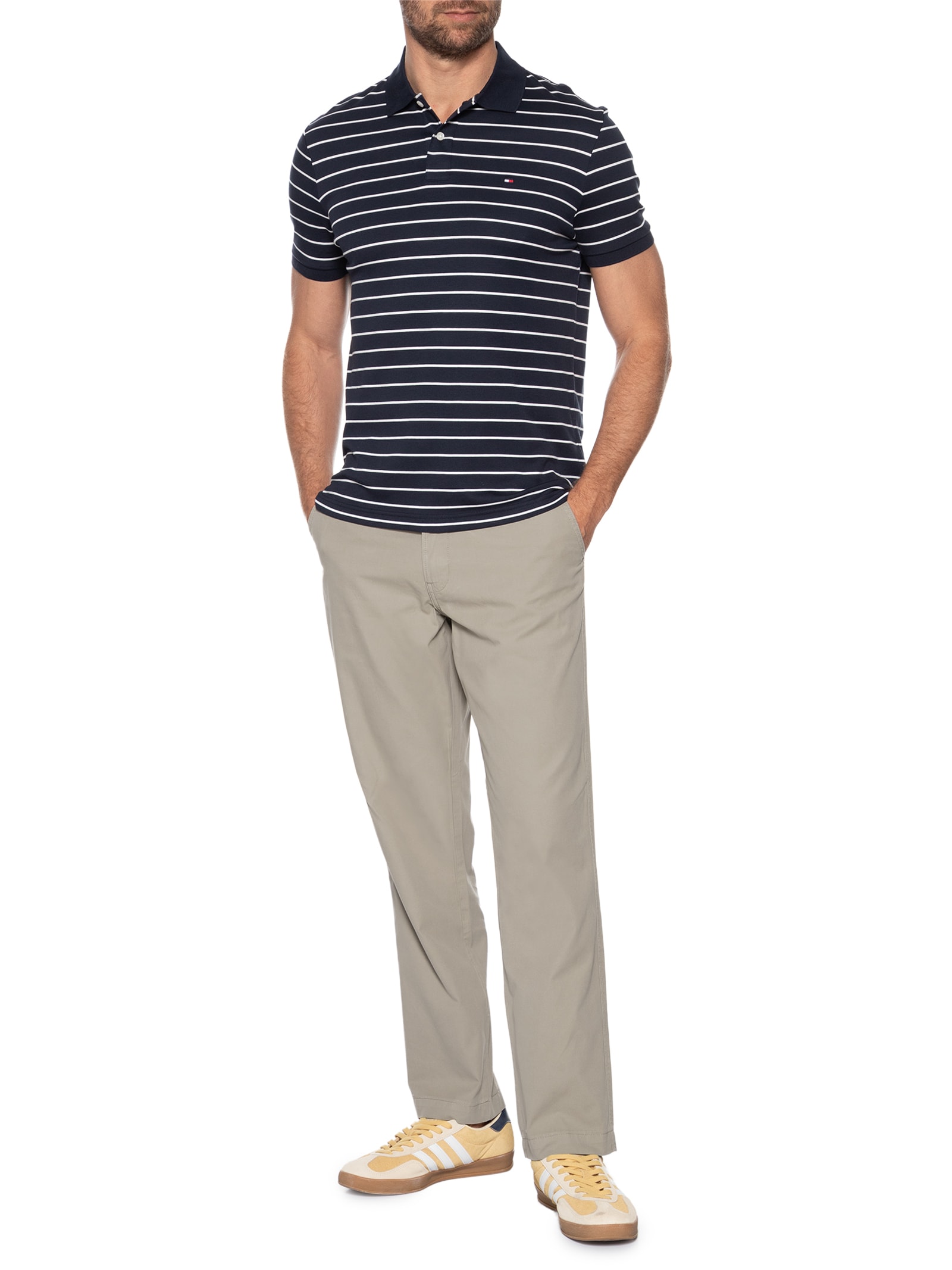 Calça Masculina XX Chino Authentic Straight Fit Bege Levi's